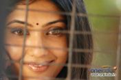 Kamalini Mukherjee in Black Transparent saree –